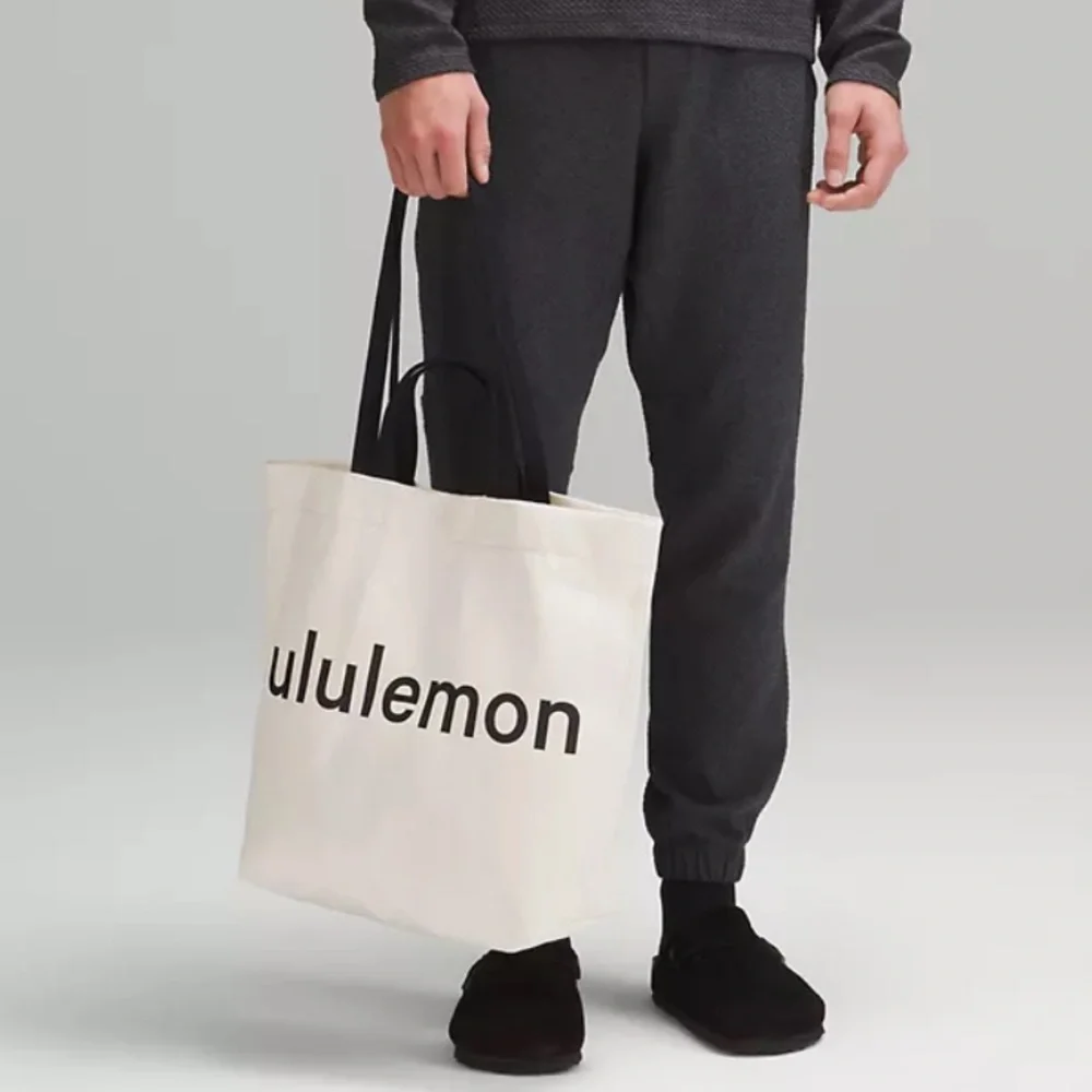 ๐ Lululemon Canvas Double Handle Tote Bag - Picture 11 of 15